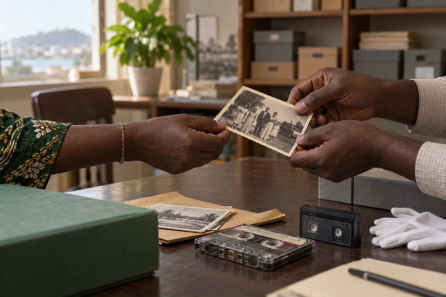 Des archives photographiques et sonores confiées avec soin, illustration